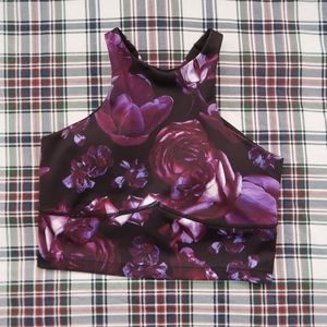 Popflex Active. Purple Crop Top